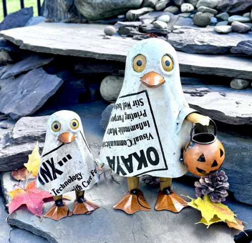 MISS SPOOKY AND BABY BOO DUCK GHOSTS *NEW* AVAIL JUNE 2026